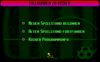Kicker atari screenshot